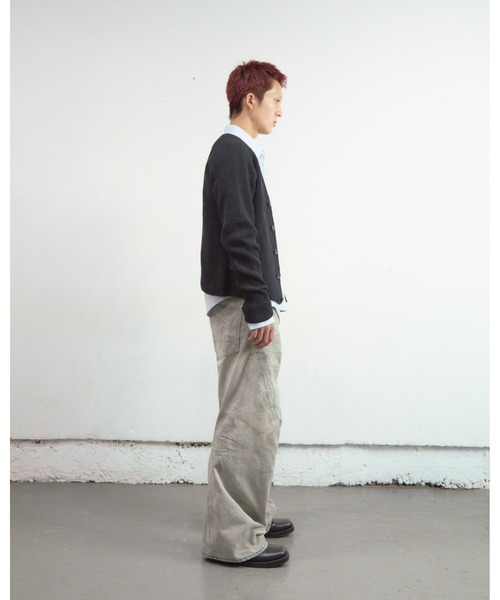 ジーンズ 3D TWISTED WIDE LEG JEANS メンズの画像