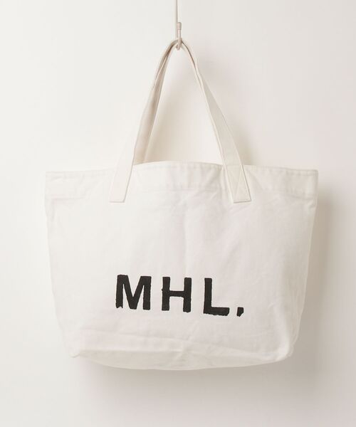 MHL. トートバッグ MHL.（エムエイチエル） トートバッグ - ホワイト メンズ : ZOZOTOWN