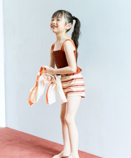 petit main and D. 水着 「SWIM」ガールズセットアップ キッズ 子供