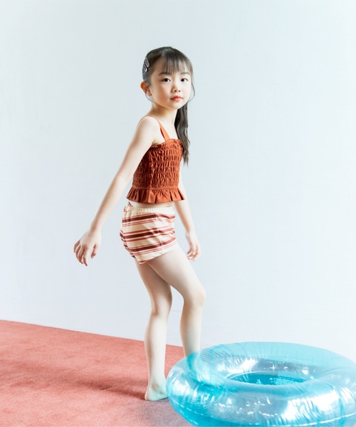petit main and D. 水着 「SWIM」ガールズセットアップ キッズ 子供