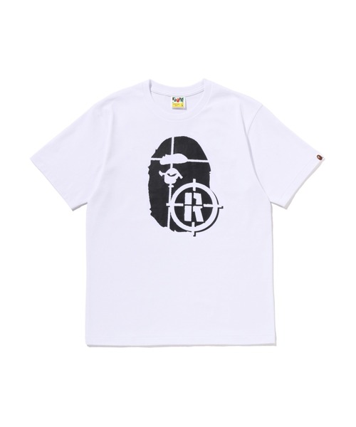 A BATHING APE（アベイシングエイプ） tシャツ HUNTING APE HEAD TEE