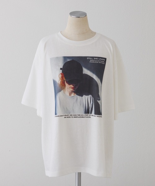 今期新品⭐︎ピュアルセシン⭐︎レディーフォトプリントTシャツ pual ce cin tシャツ 半袖 レディーフォトプリントTシャツ レディース
