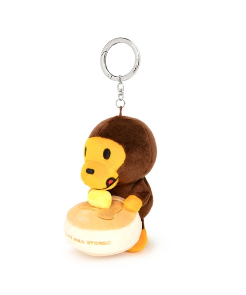 BABY MILO STORE キーホルダー PANCAKE PLUSH DOLL KEYCHAIN