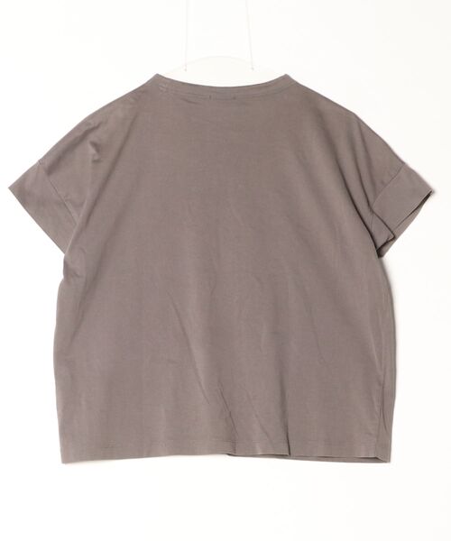 「handvaerk」 半袖Tシャツ SMALL ダークグレー レディース_画像2