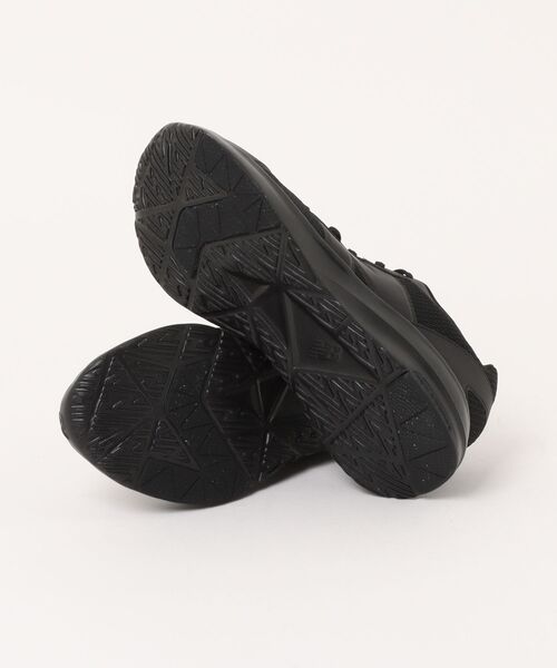 「New Balance」 「KIDS」ローカットスニーカー 24.5cm ブラック×ホワイト キッズ_画像3