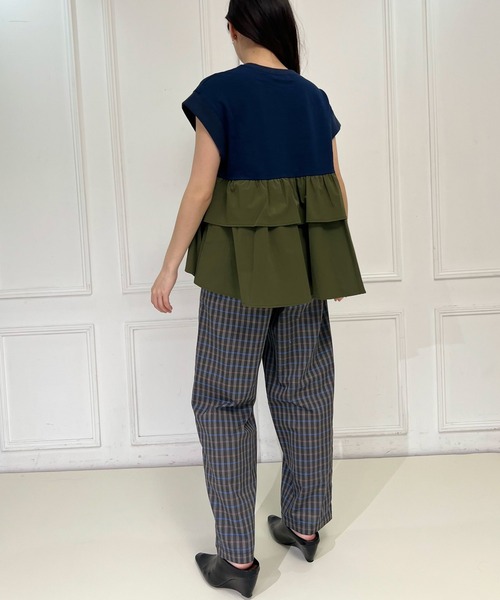 「AVIE」 カーゴパンツ 38 チャコールグレー レディース_画像7