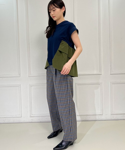 「AVIE」 カーゴパンツ 38 チャコールグレー レディース_画像8