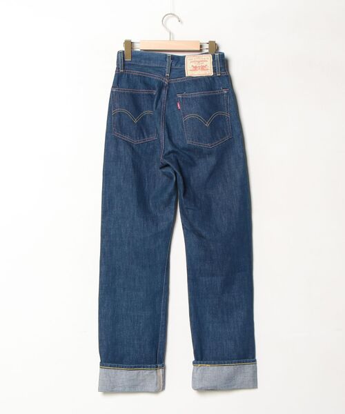 「LEVI'S VINTAGE CLOTHING」 デニムパンツ 26 コバルトブルー レディース_画像2