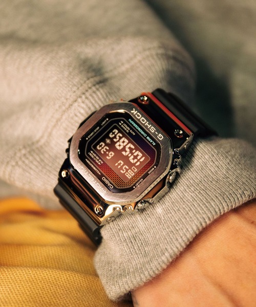 CASIO G-SHOCK デジタル腕時計 ブラック/シルバー G-SHOCK 「G-SHOCK」 デジタル腕時計 FREE ブラック×シルバー メンズ