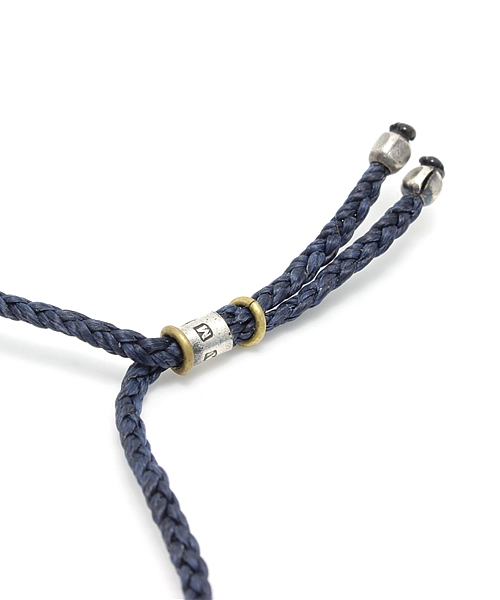 amp japan ブレスレット Braid Waxed Cord Bracelet -Puzzle