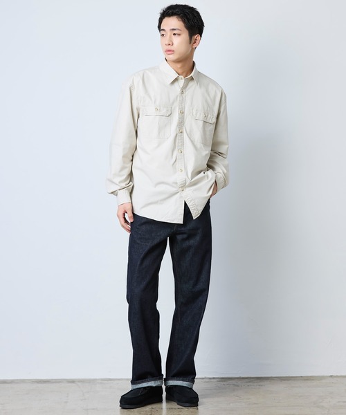 L.L.Bean（エルエルビーン） シャツ サンウォッシュ・キャンバス