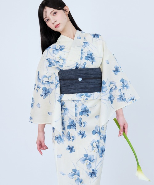 Dita（ディータ） ゆかた 浴衣 1人で着られる浴衣5点セット 和歌山染工