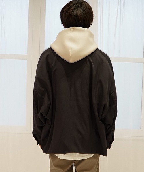 maison raview BIGシルエットブルゾン　チャコールグレー MinoriTY（マイノリティ） ブルゾン アウター ブルゾン ビッグ