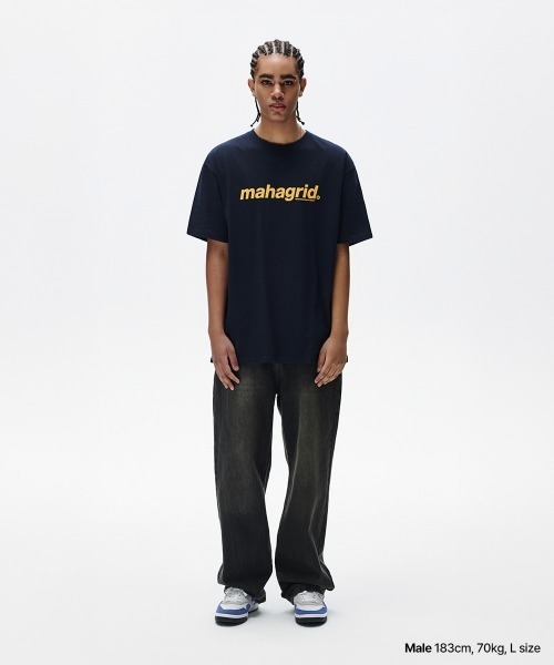 MAHAGRID tシャツ 「mahagrid/マハグリッド」BASIC LOGO TEE