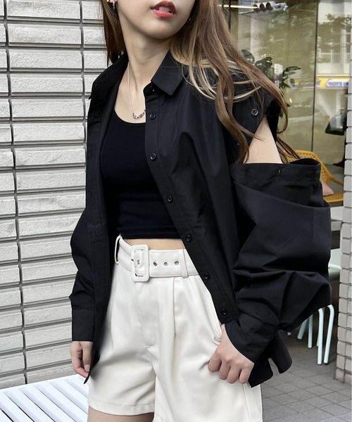 シャツ ブラウス オープンショルダーブラウス Zozotown Paypayモール店 通販 Paypayモール