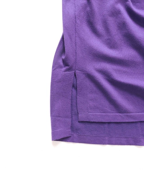 ニット セーター Sugar Rose / high neck back gather pull(ハイネックバックギャザープルオーバー) レディース DRESSLAVE ニット セーター Sugar Rose / high neck back gather