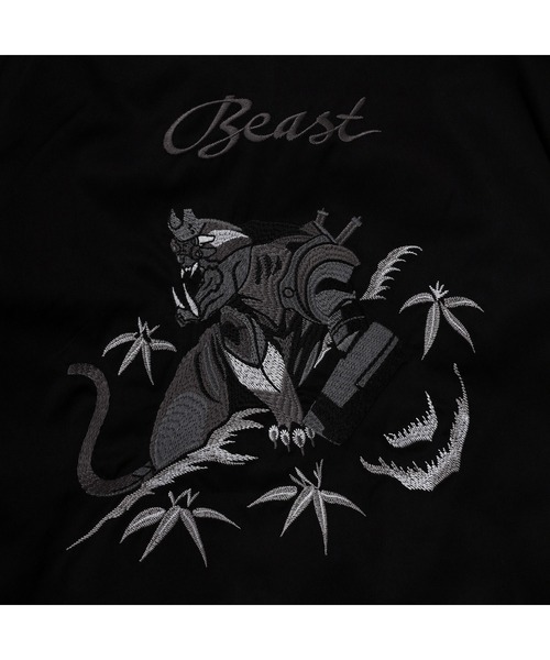 RADIO EVA コート ジャケット A053 THE BEAST EMBROIDERY COACH