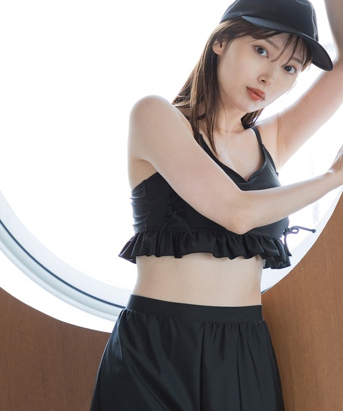 水着 レースアップビキニ 3点セット レディース : ZOZOTOWN