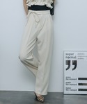 ワイドパンツ スラックス パンツ 「ロングセラ...の詳細画像3