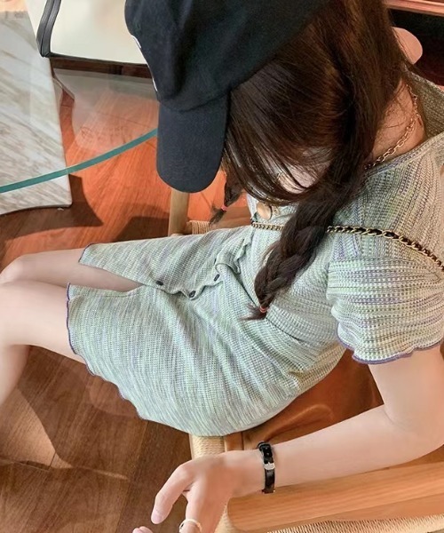 Sibra ワンピース ストレッチストライプワンピース : ZOZOTOWN