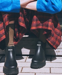 AIGLE 長靴 レインブーツ 厚底 防水 ソフトレイン2 ラバーブーツ