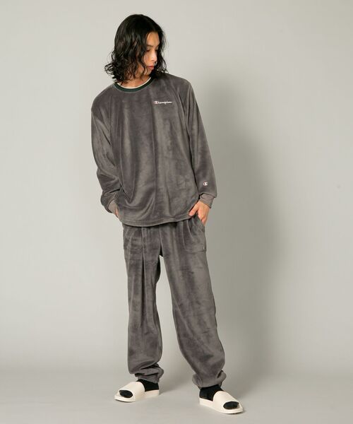 ♦ひーです♦Champion／チャンピオン ボア　セットアップ Champion（チャンピオン） パジャマ 「CHAMPION/チャンピオン」ボア