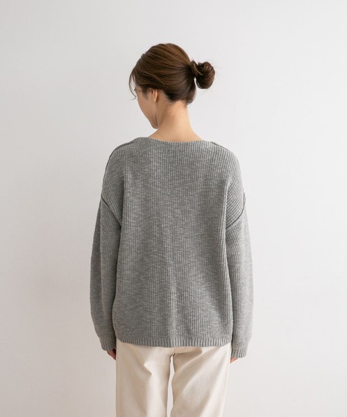 URBAN RESEARCH DOORS ニット セーター コットンスラブKNIT