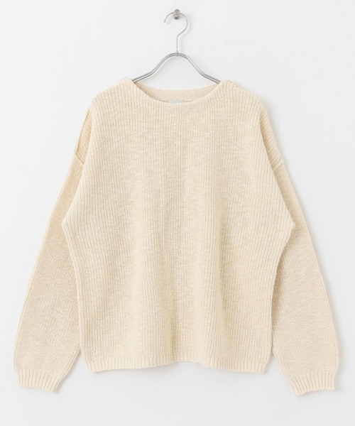 URBAN RESEARCH DOORS ニット セーター コットンスラブKNIT