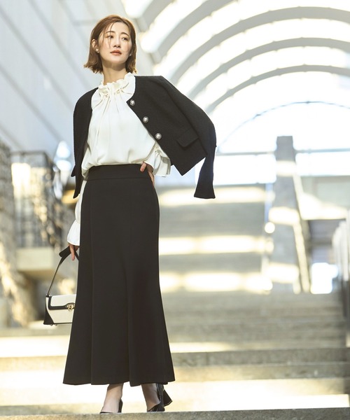 [MARNI]ウール ツイードリバーシブルジャケット/スカート/セット 楽天市場】【ストレッチ】レディース ママスーツ スカートスーツ