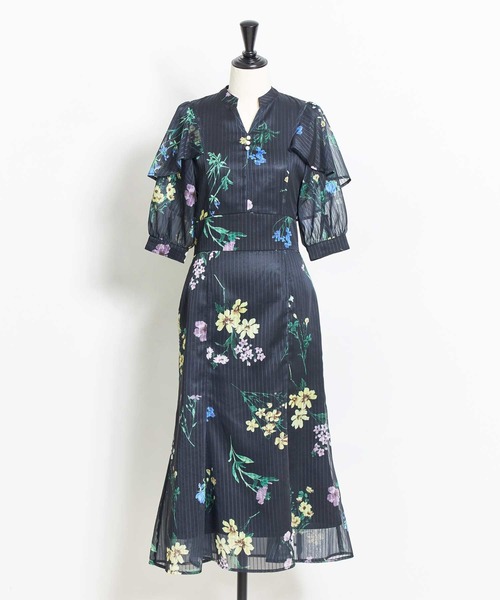 Noela ワンピース ストライプ花柄ワンピ : ZOZOTOWN Yahoo!店