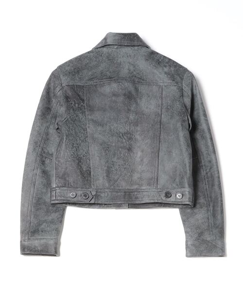 コート　レザー　スウェード ALLSAINTS コート アウター REMY SUEDE TRUCKER JACKET