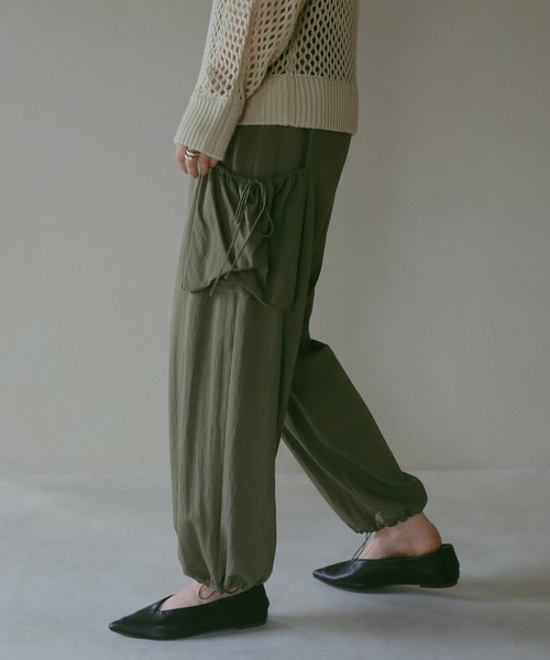 MANOF（マノフ） パンツ MILITARY SATIN PANTS レディース : ZOZOTOWN
