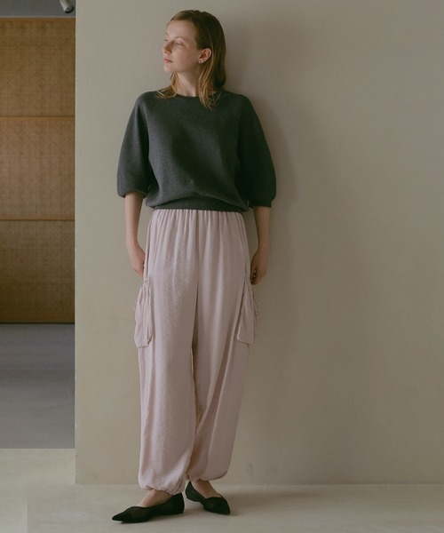 MANOF（マノフ） パンツ MILITARY SATIN PANTS レディース : ZOZOTOWN