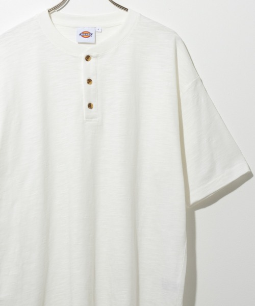 Dickies（ディッキーズ） ヘンリーネック tシャツ スラブヘンリー
