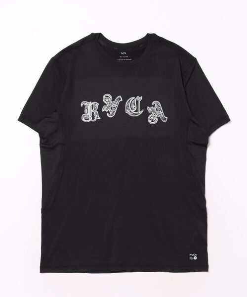 国内配送★RVCA★VA VENT SURF SS ラッシュガード 速乾性◎ ルーカ メンズ マリン ラッシュガード VA VENT SURF SS BE041