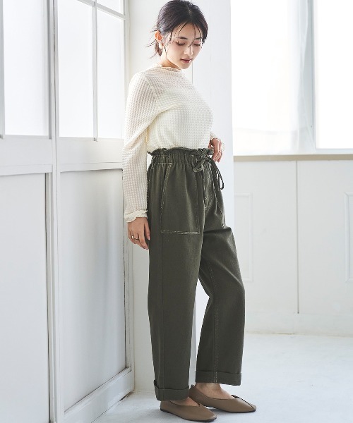 mil（ミル） ジーンズ デニム デニムパンツ フロントステッチデニム