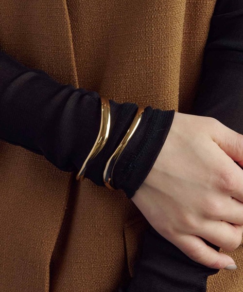 GOLDY（ゴールディ） バングル ダブル ラインズ バングル レディース