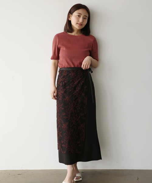 STRATA（エストラータ） スカート クロスステッチ刺繍セットスカート