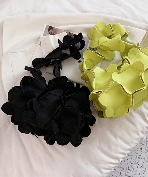 ★美品・一点物★メアリーフランシス ショルダーバッグ 珊瑚・花モチーフ ブラック ☆美品・一点物☆メアリーフランシス ショルダーバッグ 珊瑚・花
