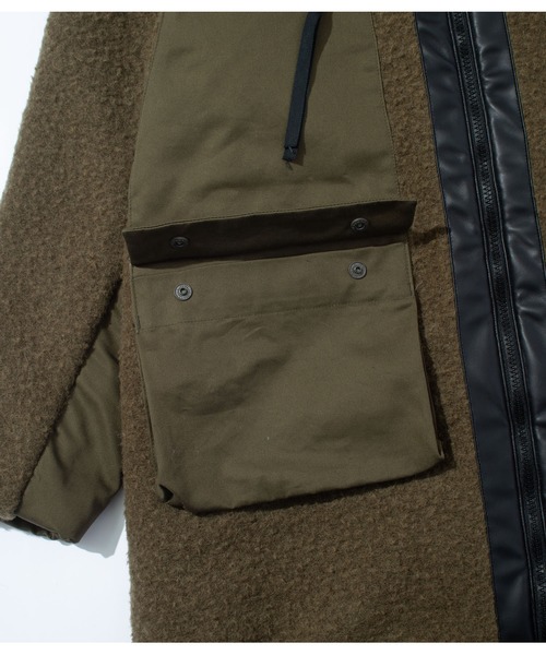 ブルゾン アウター F/CE. NAPPING WOOL STAND JACKET / エフシーイー ナッピングウール スタンドジャケットの画像