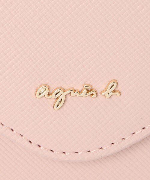 agnes b.（アニエスベー） 財布 レザー 三つ折りウォレット ”ava