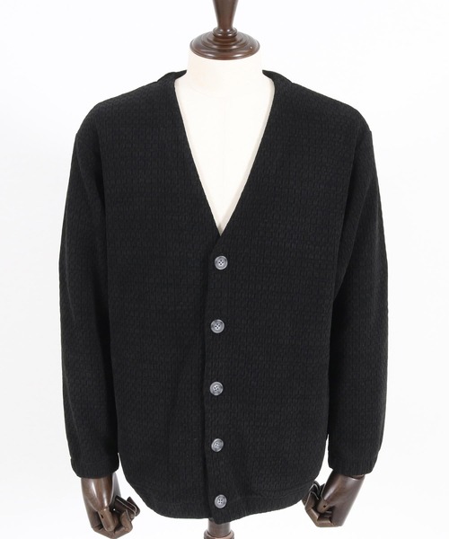 CAMBIO（カンビオ） カーディガン mcg3513- ベロアワッフルV