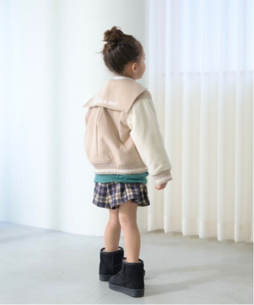 ブルゾン アウター セーラカラースタジャン キッズ 子供服