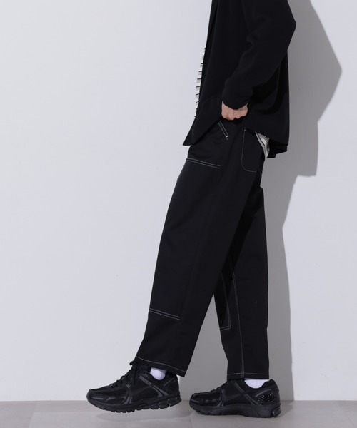 Apo（s）ture チノパン THOM-002/チノダブルニーストレートパンツ