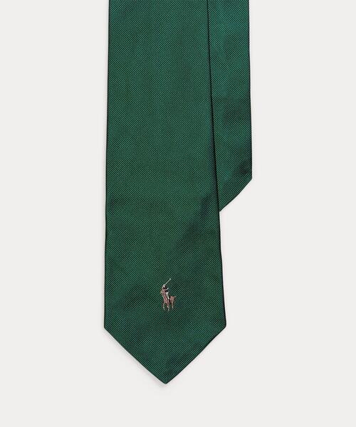 Polo Ralph Lauren ポニーロゴシルクネクタイ Polo ポニー シルク レップ ネクタイ（ネクタイ）｜POLO RALPH