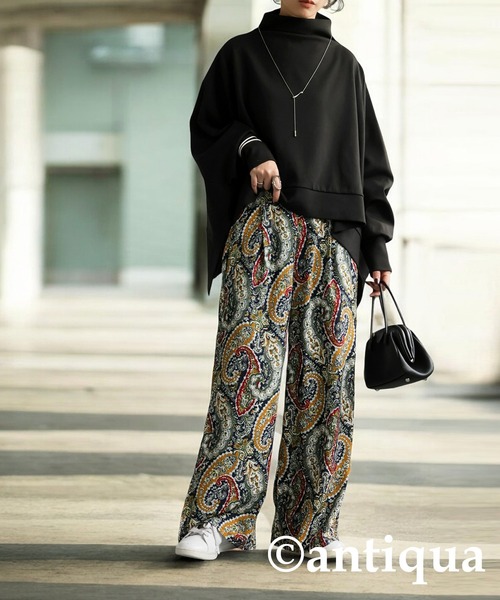 た様　パンツ　sサイズ 004ハンサムワイドパンツ（Sサイズ）_DL_A4 | 服工房の型紙