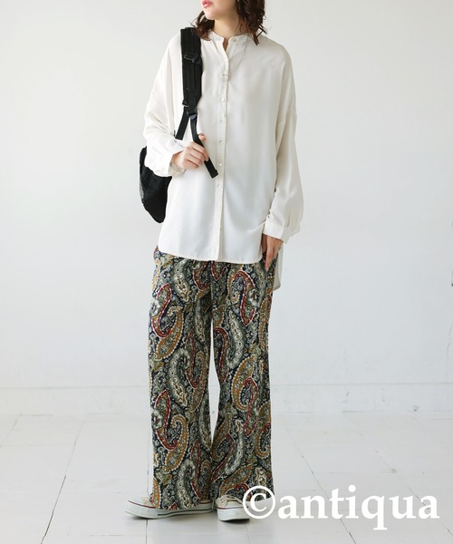 AMERI ペイズリーラグパンツ PAISLEY RUG PANTS aw11th034ts4.jpg