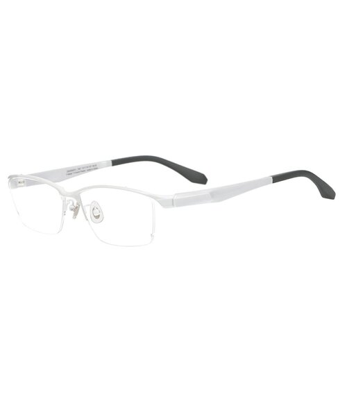 Zoff（ゾフ） 伊達メガネ メガネ 眼鏡 スクエア型メガネ｜メタル