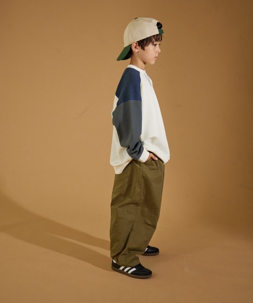 PAIRMANON STREET tシャツ 「PAIRMANON STREET」切替 配色 ステッチ  