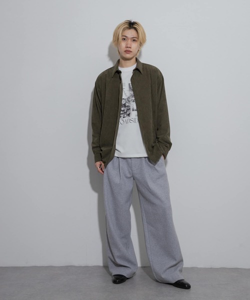 SENSE OF PLACE by URBAN RESEARCH スラックス ジャージメルトン